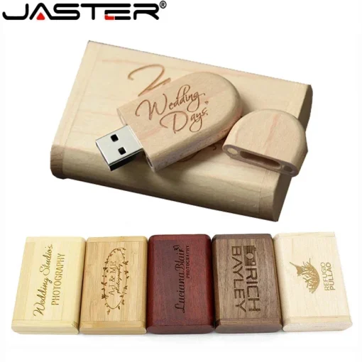 JASTER כונן הבזק 128GB USB עם לוגו מותאם אישי