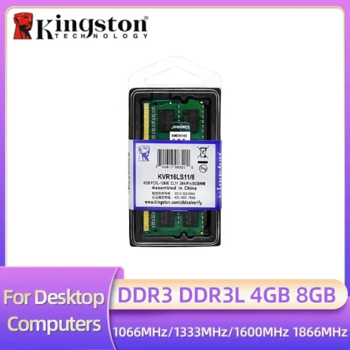 Kingston DDR3L DDR3 רם נייד 8GB4GB