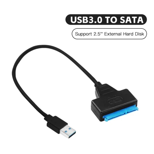 כבל מתאם כונן קשיח 2.5 אינץ' ל-USB