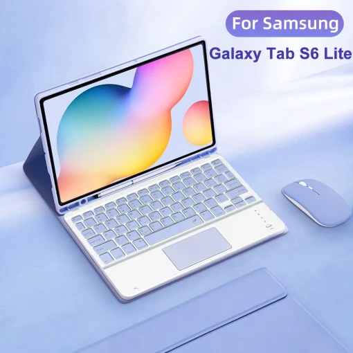 כיסוי מקלדת מתנתק עבור Samsung Galaxy Tab S6 lite 10.4 אינץ'