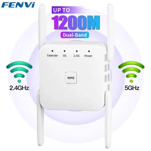 מרחיב Wi-Fi אלחוטי FENVI 1200Mbps 5Ghz