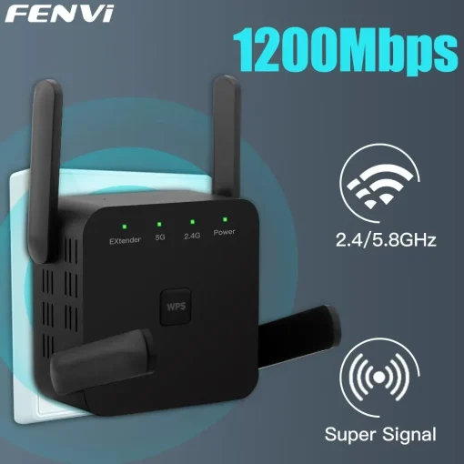 משחזר WIFI AC1200 5Ghz של FENVI