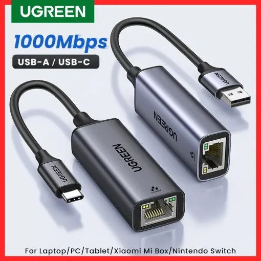 מתאם USB ל-Ethernet של UGREEN