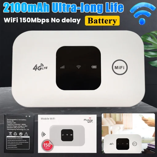 נתב 4G LTE Wifi אלחוטי נקודת גישה ניידת