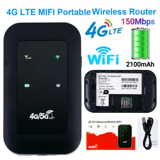 נתב 4G LTE, רפיטר WiFi 150Mbps