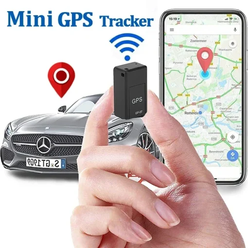 GPS מיני רכב מגנטי GF07 איתור בזמן אמת