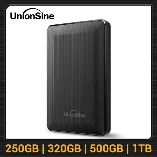 UnionSine כונן דיסק קשיח חיצוני נייד 2.5 אינץ' 250GB 320GB 500GB 1TB