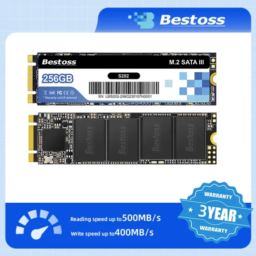 דיסק קשיח SSD NGFF M2 SATA 120-1,000 גיגה-בייט