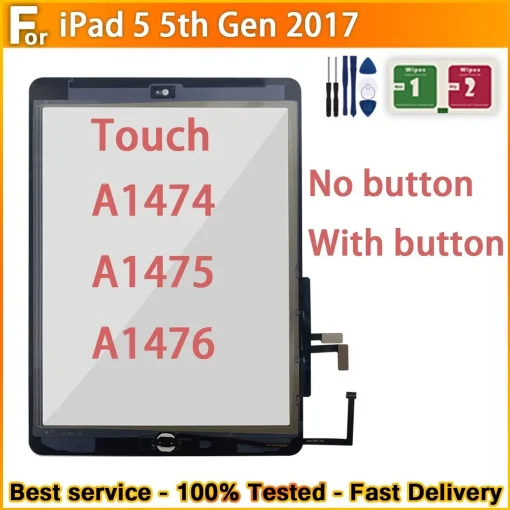 החלפת מסך מגע דיגיטלי 9.7 חדש ל-iPad 5