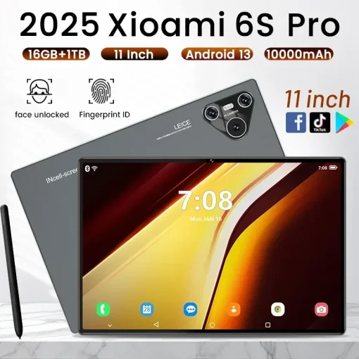 טאבלט Xiaomi Pad 6S Pro חדש לשנת 2025