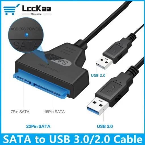 כבל SATA ל-USB 3.02.0 לכונן קשיח חיצוני