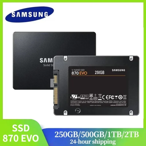 כונן SSD פנימי מסוג SATA3 2.5 אינץ' SAMSUNG SSD 870 EVO