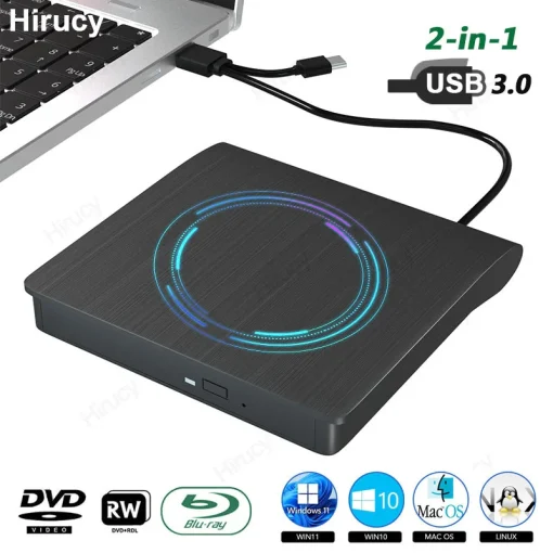 כונן אופטי חיצוני Bluray DVD