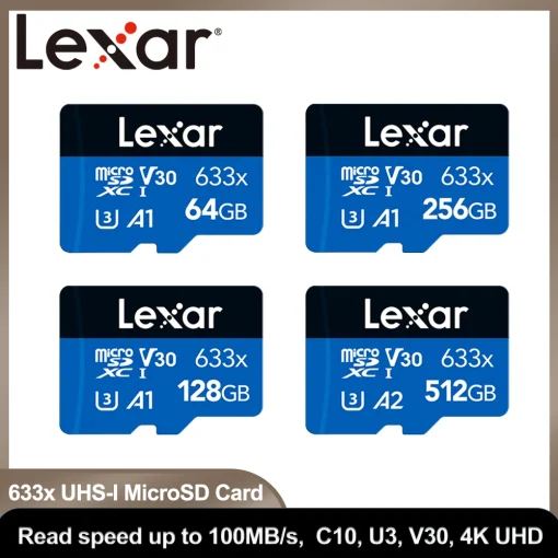 כרטיס זיכרון Lexar 633x MicroSD