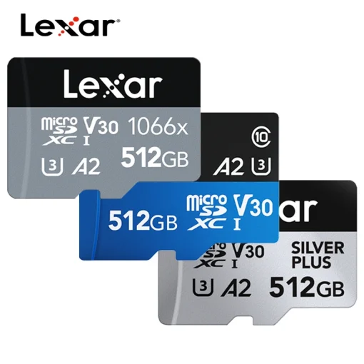 כרטיס זיכרון Lexar Micro SD 128GB-512GB microSDTF