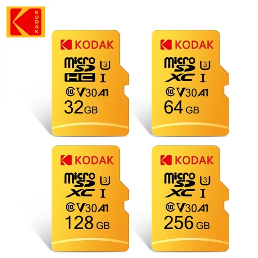 כרטיס זיכרון מקורי של KODAK, 32 ג'יגה-בתים עד 256 ג'יגה-בתים