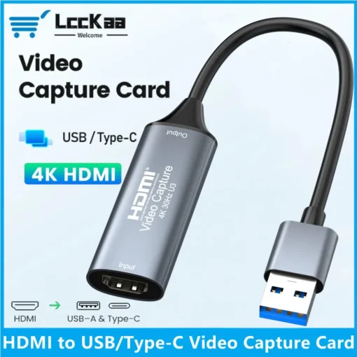 כרטיס לכידת וידאו USB 3.0Type-C 4K