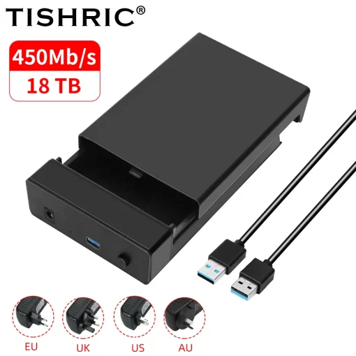 מאגר דיסקים קשיחים חיצוני של TISHRIC USB 3.0