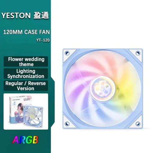 מאוורר קירור שלדה ZEAGINAL YESTON YT-120