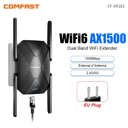 מגביר טווח Wi-Fi 6 AX1500