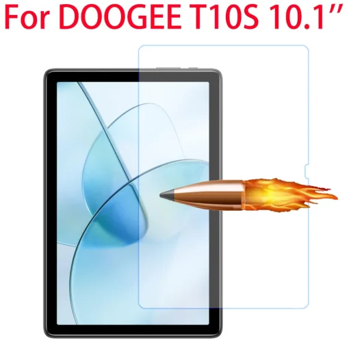 מגן מסך זכוכית מחוסמת לטאבלט DOOGEE T10S בגודל 10.1 אינץ