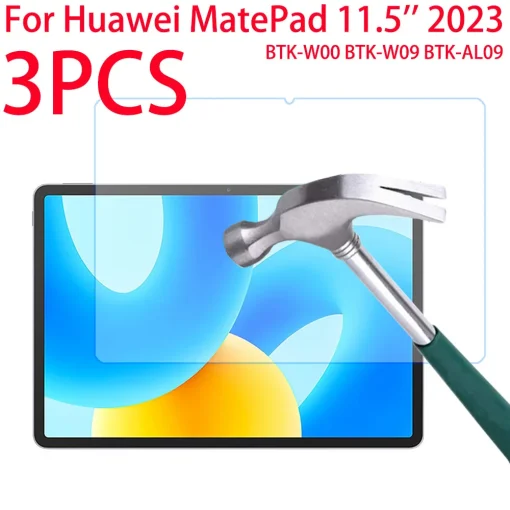 מגן מסך מזכוכית מחוסמת עמיד בפני שריטות ל-Huawei MatePad