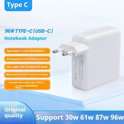 מטען USB C PD 30W 61W 87W 96W