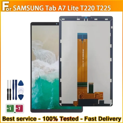 מסך LCD לבדיקת Samsung Galaxy Tab A7 Lite 2021