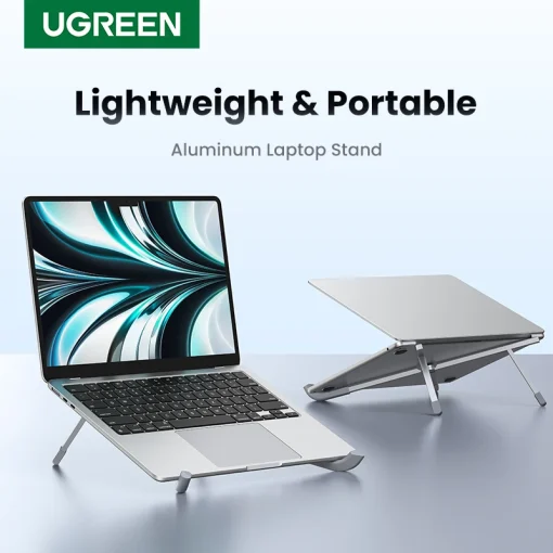 מעמד למחשב נייד UGREEN עבור MacBook Pro מעמד אנכי מתקפל מאלומיניום