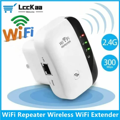 משחזר Wi-Fi אלחוטי LccKaa 300Mbps