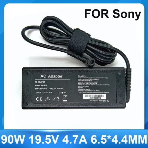 מתאם AC למחשב נייד Sony Vaio 19.5V 4.7A 90W