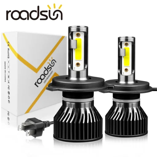 נורת פנסי LED רבי עוצמה לרכב Roadsun