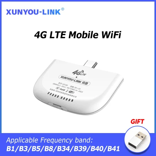 נקודה חמה ניידת Mini Mobile WiFi 4G SIM LTE