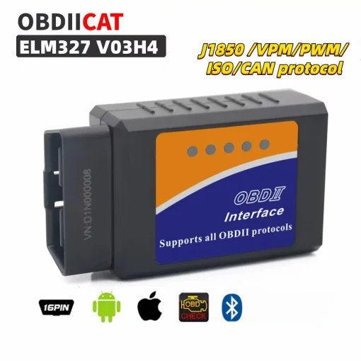 סורק OBD2 אלחוטי ELM327 V2.1 לרכב