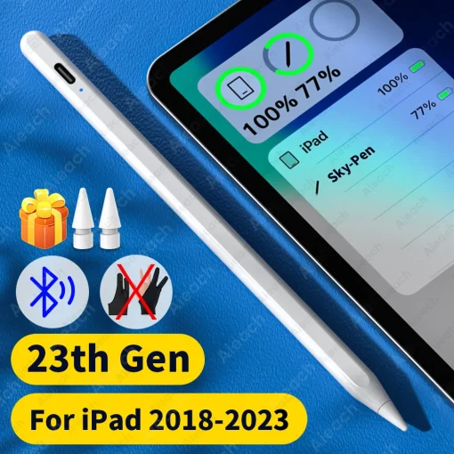 עט ל-iPad עם דחיית כף היד, ל-Apple Pencil 2 1