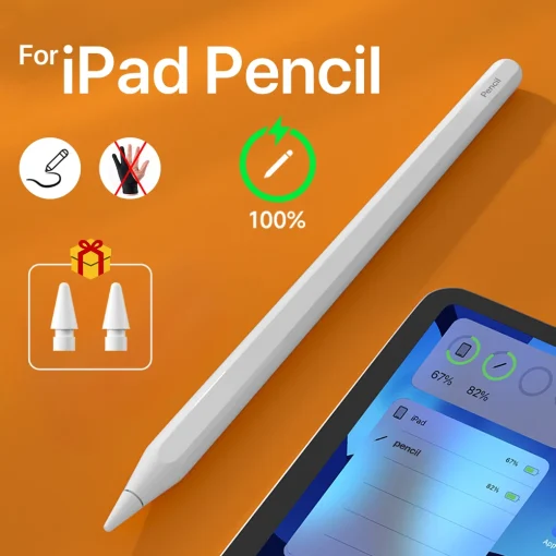 עט מגע נטען אלחוטית דחיית כף יד עבור Apple Pencil 2