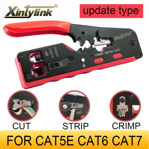 צבת חדשה לכיול 2024 CAT5 CAT6 CAT6A CAT7 CAT8