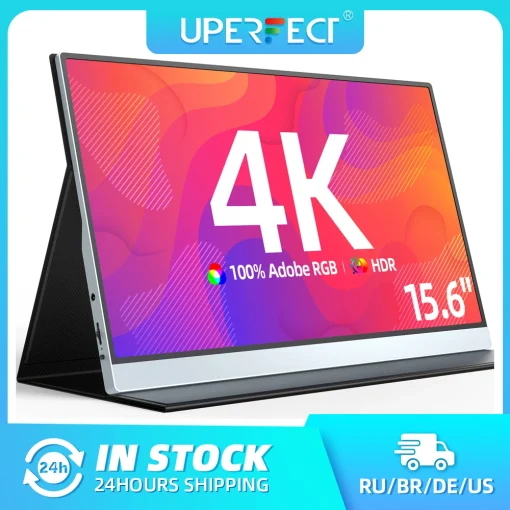 צג 4K נייד UPERFECT 15.6 אינץ'