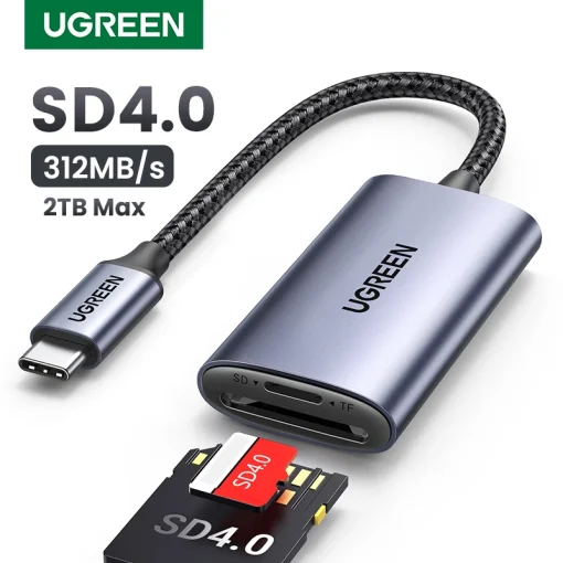 קורא כרטיסי UGREEN SD4.0