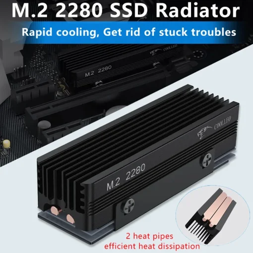 רדיאטור M.2 2280 לקירור כונני SSD